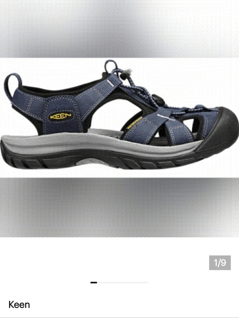 New KEEN women's Newport sandals, Size 5, blue and gray New!